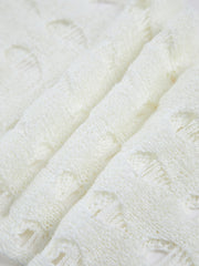 Open Knit Crochet Shrug