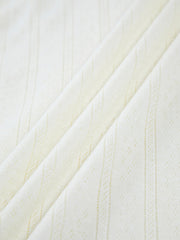 Eyelet Bodycon Tube Short Dress