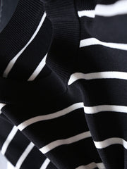 Stripe Cap Sleeve Tank Top