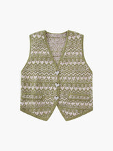 Cross My Heart Button Down Knit Vest