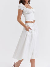Cowgirl Aesthetics Semi-Sheer Zippered Maxi Skirt