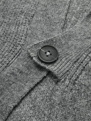 Retro V-Neck Button Cardigan