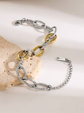 Golden & Silver Link Bracelet