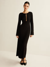 Cutout Soft Sweater Dress