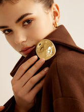 Minimalist Streamlined Irregular Brooch