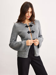 Leisure Chinese Knot Button Cardigan