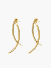 Geometric Stud Pendant Earrings