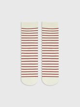 Contrast Striped Stacking Socks
