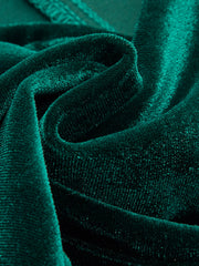 Velvet Piping Corset