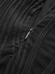 Pleated Halter Neck Dress