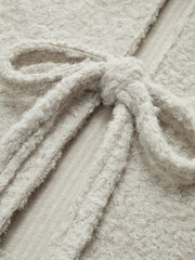 Round Neck Bow Front Vest