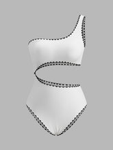 One-Shoulder Cutout Swimsuit