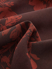 Floral Print Tie-Strap Dress