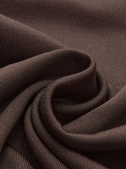 Ruched Bust Mesh Detail Knotted Dress