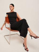 Asymmetrical Shoulder Dress