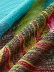 Floral Print Cover-up Skirt