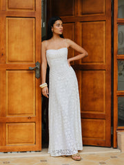 Lace Spaghetti Strap Dress