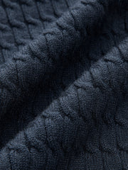 Ribbed Knit Polo Shirt