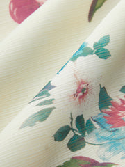 Floral Print Tie-Strap Belted Dress