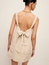 Back Tie Detail Top With Skirt Set
