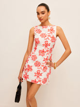Sleeveless Floral Print Dress