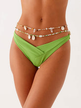 Seashell & Bead Embellished Waist Chain