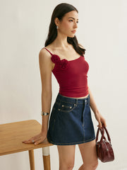 Floral Detail Cami Top