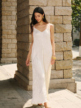 Satin V-Neck Cami Dress