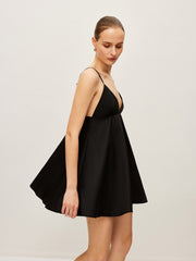 V-Neck Flared Cami Dress