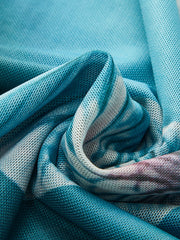 Backless Floral Print Sleeveless Dress