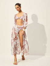 Floral Print Cover-Up Skirt