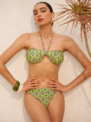 Retro Print Bikini Bottom