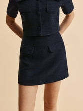 Decor Pocket Tweed Skirt