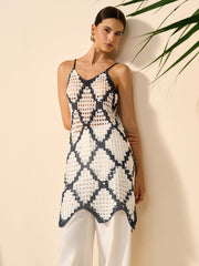 Crochet Hollow Knit Vest