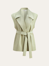 Belted Pocketed Vest