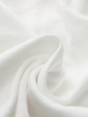 Knot Front V-Neck T-Shirt