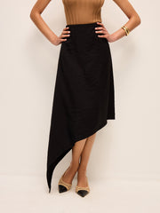 Asymmetric Hem Skirt