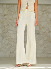 High-Waist Pocketed Pants