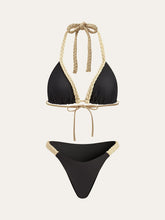 Braided Strap Bikini Set