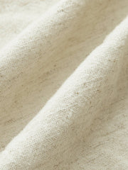 Cotton & Linen Kimono Sleeve Button Top