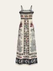 Ethnic-Style Printed Maxi Dress