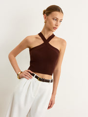 Knit Halter Top