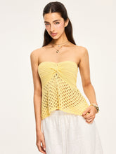 Strapless Knit Top