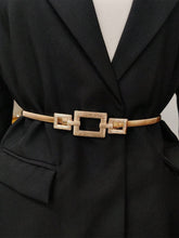 Geometric Golden Waist Belt