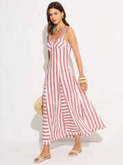 Striped Maxi Dress