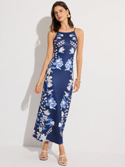 Floral Print Maxi Dress