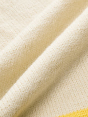 Knitted Colorblock Sweater Vest