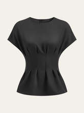 Pleated Waist Top