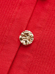 V-Neck Button Down Knitted Vest