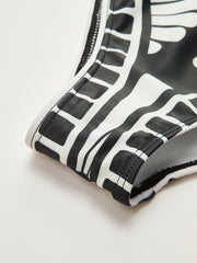 Asymmetrical One-Shoulder Bikini Set